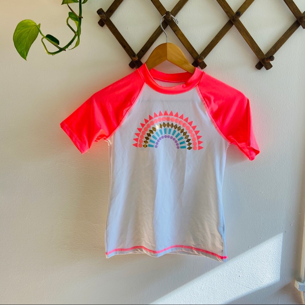 5/$25 Girls Boho Rainbow Hippie Bathing suit top